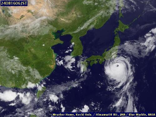 Satellite - Sea of Japan - Thu 15 Aug 19:00 EDT