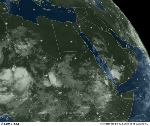 Satellite - South - Thu 15 Aug 21:00 EDT