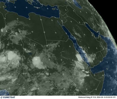 Satellite - Arabian Sea (East) - Fri 16 Aug 00:00 EDT