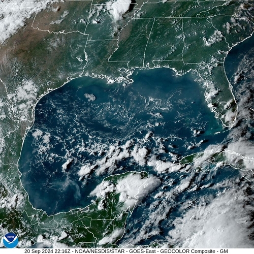 Satellite - Cuba/West - Fri 20 Sep 19:16 EDT