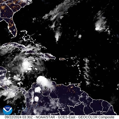 Satellite - Dom. Republic - Sun 22 Sep 00:30 EDT