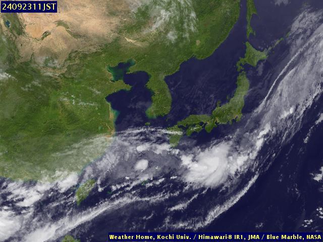 Satellite - Japan - Sun 22 Sep 23:00 EDT