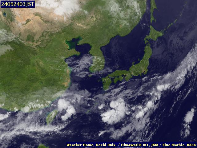 Satellite - Japan - Mon 23 Sep 15:00 EDT