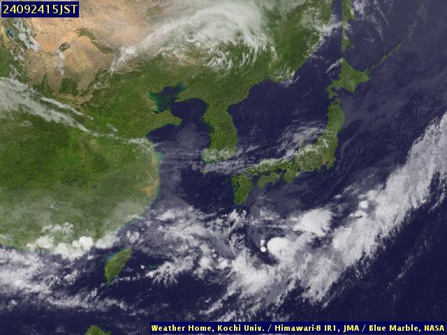 Satellite - Japan - Tue 24 Sep 03:00 EDT