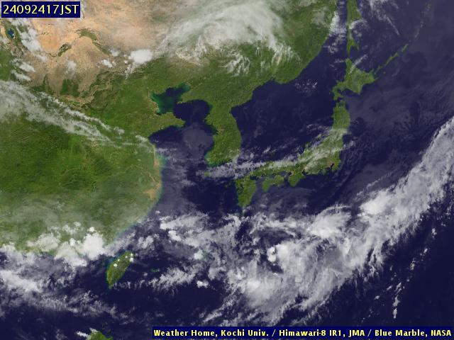 Satellite - Japan - Tue 24 Sep 05:00 EDT