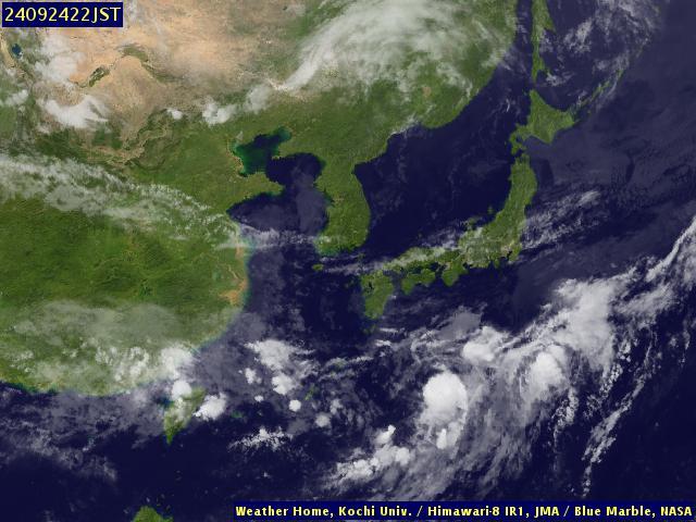 Satellite - Japan - Tue 24 Sep 10:00 EDT