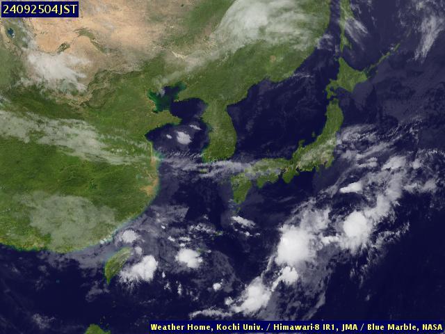 Satellite - Japan - Tue 24 Sep 16:00 EDT