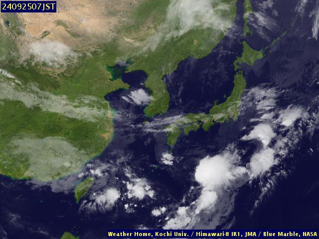 Satellite - Japan - Tue 24 Sep 19:00 EDT