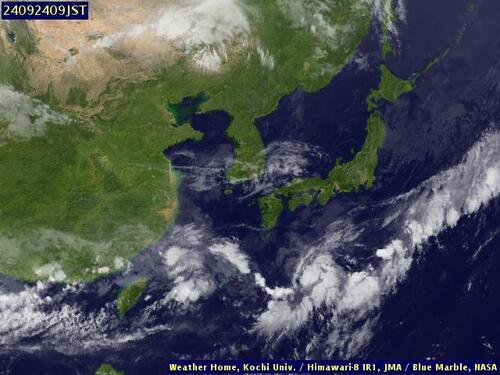 Satellite - Mon 23 Sep 21:00 EDT