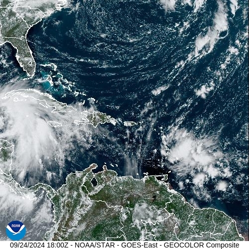 Satellite - Jamaica - Tue 24 Sep 15:00 EDT