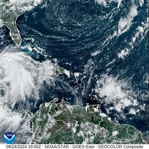 Satellite - Jamaica - Tue 24 Sep 16:00 EDT