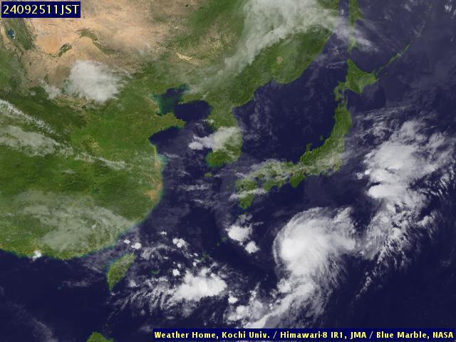 Satellite - Japan - Tue 24 Sep 23:00 EDT