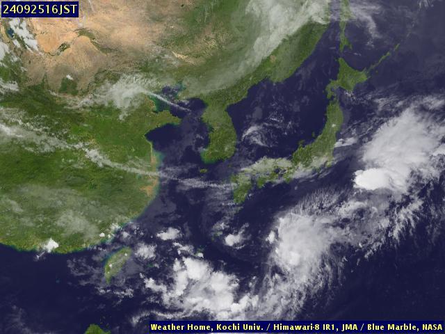 Satellite - Japan - Wed 25 Sep 04:00 EDT