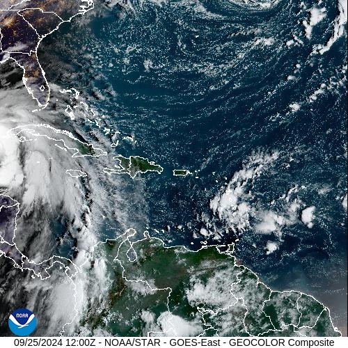 Satellite - Puerto Rico - Wed 25 Sep 09:00 EDT