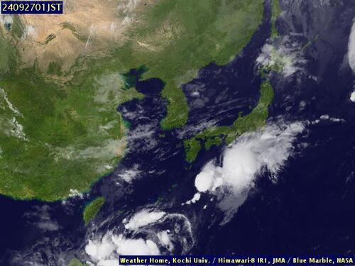 Satellite - Sea of Japan - Thu 26 Sep 14:00 EDT