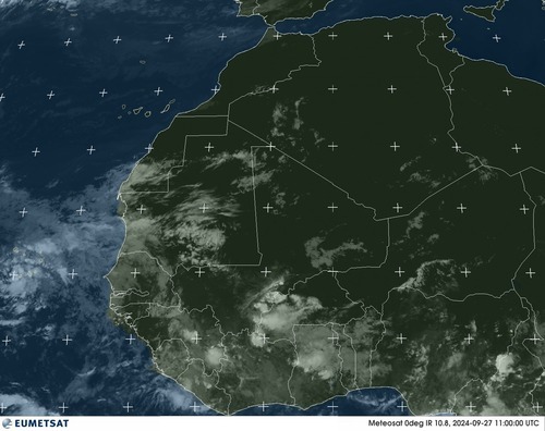 Satellite - Gulf of Guinea - Fri 27 Sep 08:00 EDT