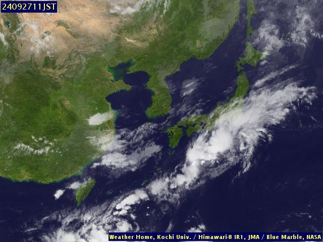 Satellite - Japan - Thu 26 Sep 23:00 EDT