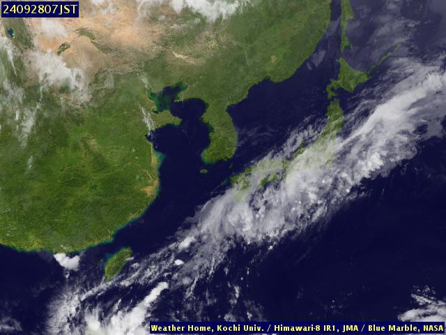 Satellite - Japan - Fri 27 Sep 19:00 EDT