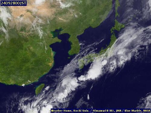 Satellite - Fri 27 Sep 12:00 EDT