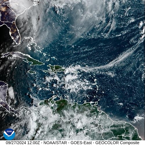 Satellite - Dom. Republic - Fri 27 Sep 09:00 EDT