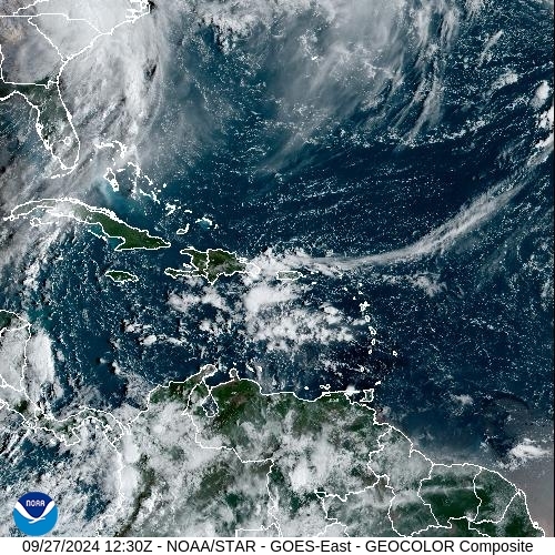 Satellite - Lesser Antilles - Fri 27 Sep 09:30 EDT