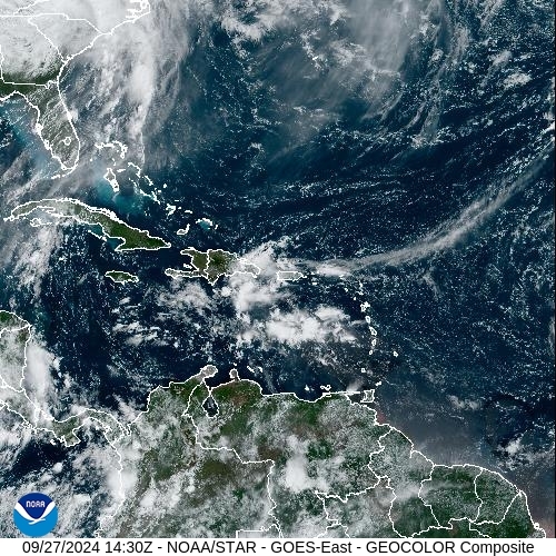 Satellite - Jamaica - Fri 27 Sep 11:30 EDT