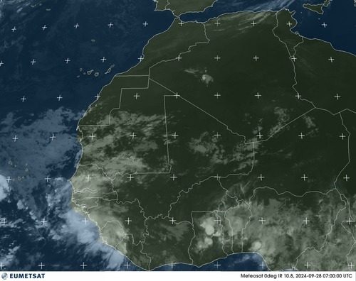 Satellite - Gulf of Guinea - Sat 28 Sep 04:00 EDT