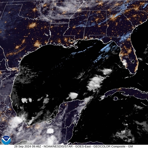 Satellite - Cuba/West - Sat 28 Sep 06:46 EDT