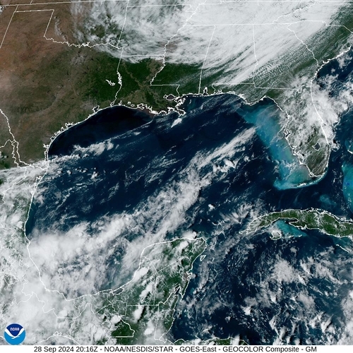 Satellite - Cuba/West - Sat 28 Sep 17:16 EDT