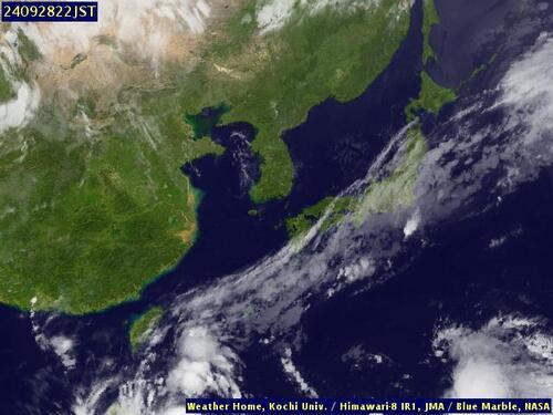 Satellite - Sea of Japan - Sat 28 Sep 11:00 EDT