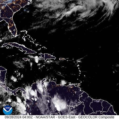 Satellite - Puerto Rico - Sat 28 Sep 01:00 EDT