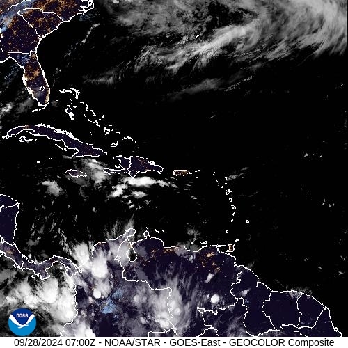 Satellite - Alizes Ouest - Sat 28 Sep 04:00 EDT