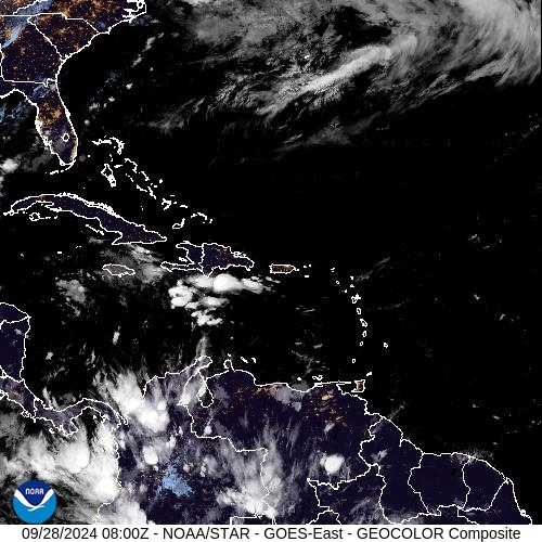 Satellite - Alizes Ouest - Sat 28 Sep 05:00 EDT