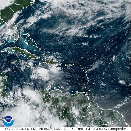 Satellite - Alizes Ouest - Sat 28 Sep 11:00 EDT