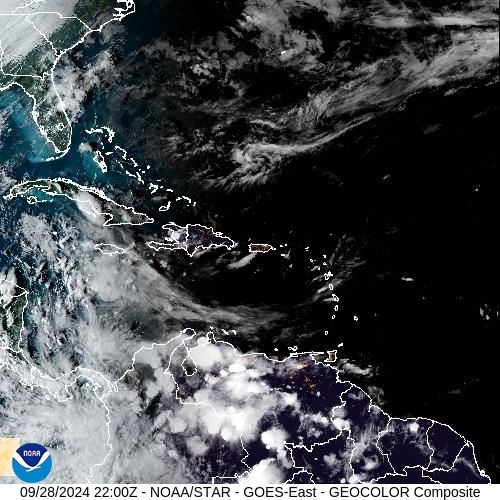 Satellite - Jamaica - Sat 28 Sep 19:00 EDT