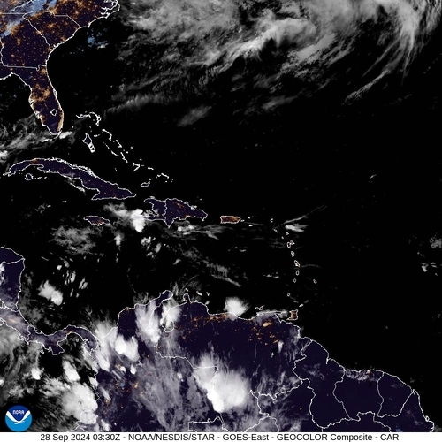 Satellite - Fri 27 Sep 23:30 EDT