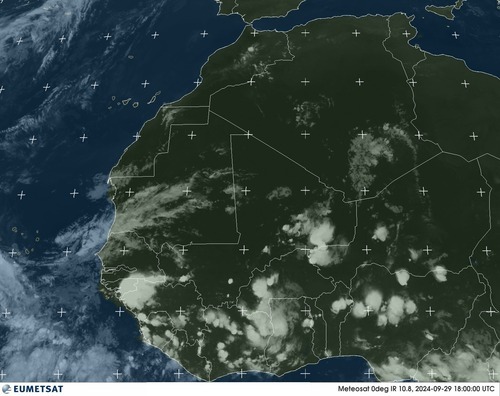 Satellite - Gulf of Guinea - Sun 29 Sep 15:00 EDT