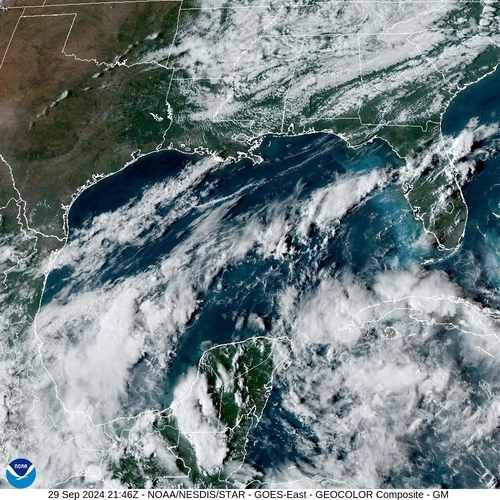 Satellite - Cuba/West - Sun 29 Sep 18:46 EDT