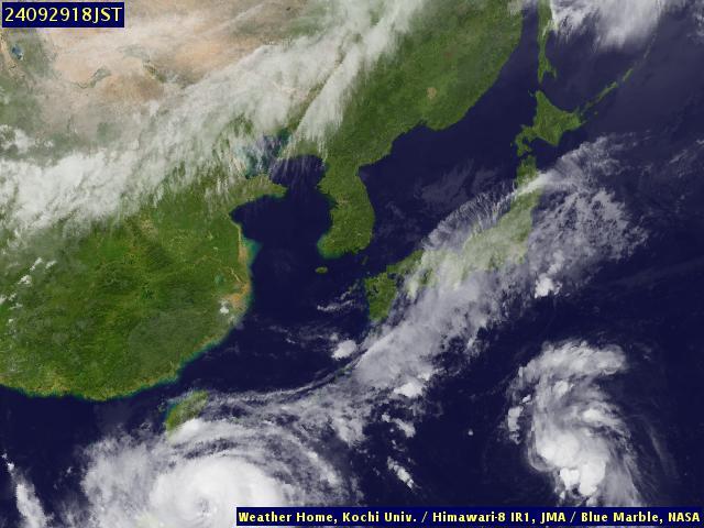 Satellite - Japan - Sun 29 Sep 06:00 EDT