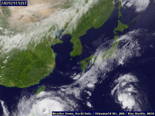 Satellite - Philippine Sea (Centr.) - Sun 29 Sep 08:00 EDT