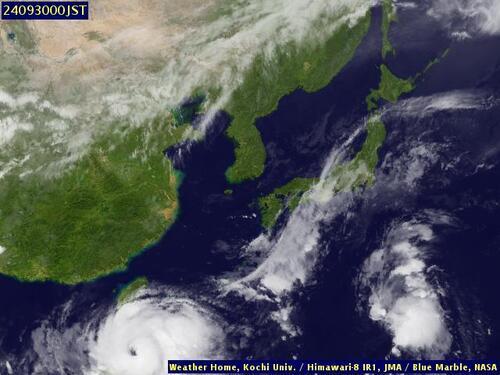 Satellite - Philippine Sea (North) - Sun 29 Sep 13:00 EDT