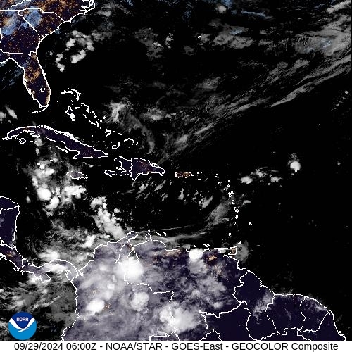 Satellite - Puerto Rico - Sun 29 Sep 03:00 EDT