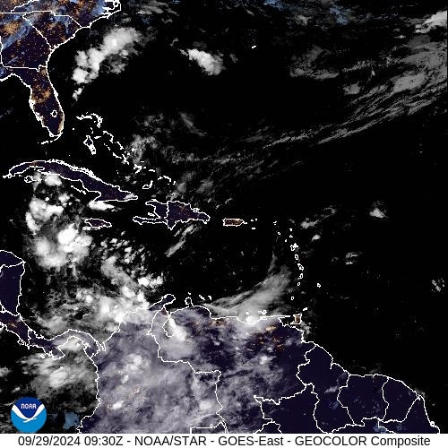 Satellite - Alizes Ouest - Sun 29 Sep 06:30 EDT