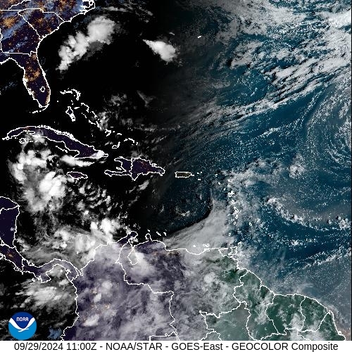 Satellite - Alizes Ouest - Sun 29 Sep 08:00 EDT