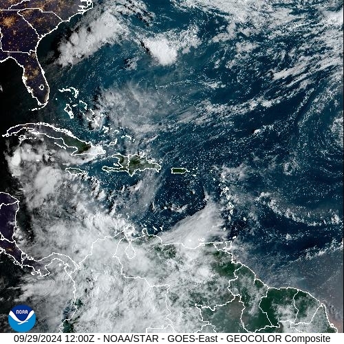 Satellite - Cuba/East - Sun 29 Sep 09:00 EDT