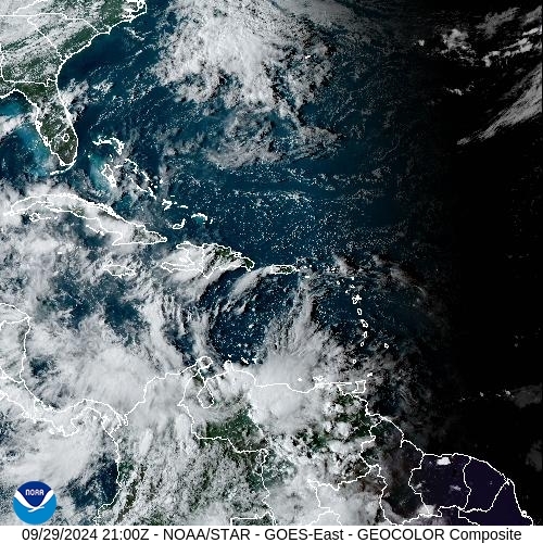 Satellite - Alizes Ouest - Sun 29 Sep 18:00 EDT