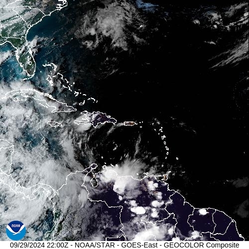 Satellite - Puerto Rico - Sun 29 Sep 19:00 EDT