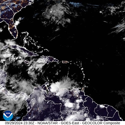 Satellite - Puerto Rico - Sun 29 Sep 20:30 EDT