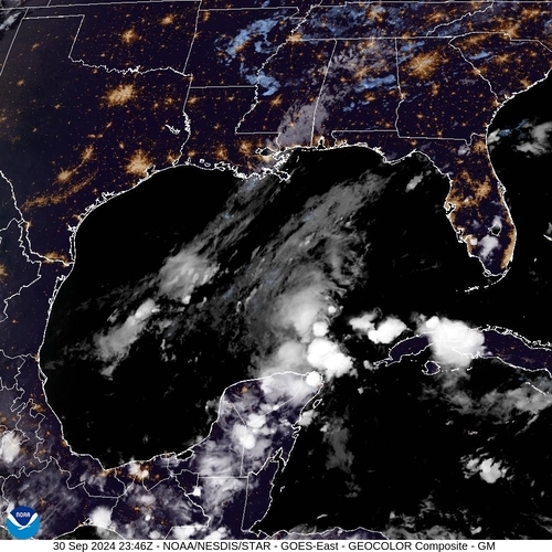 Satellite - Cuba/West - Mon 30 Sep 20:46 EDT