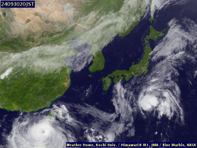 Satellite - Japan - Mon 30 Sep 08:00 EDT